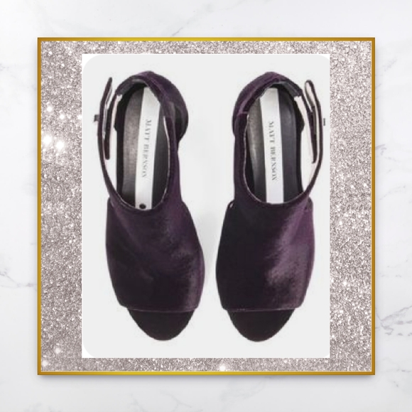 Matt Bernson Lyra Velvet Heels - Picture 3 of 3